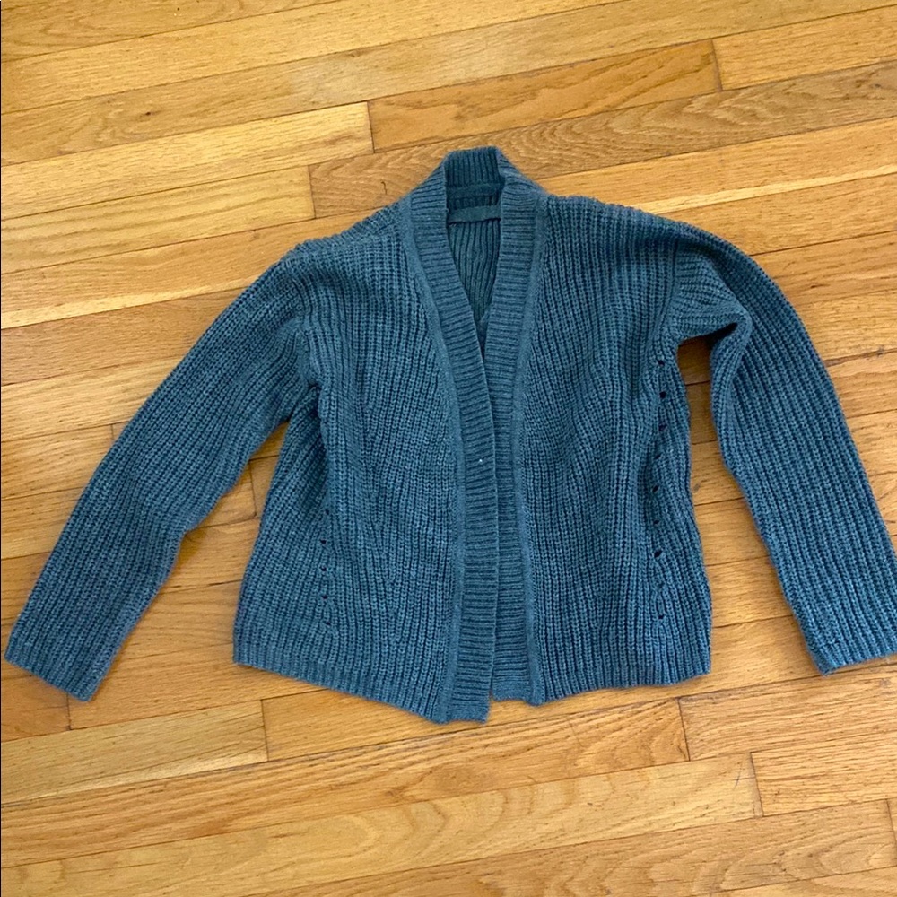 Chloe + Cyrus Gray Cardigan